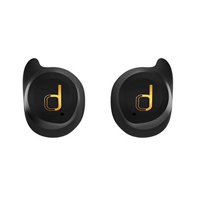 Divacore - AntiPods 2 - Écouteurs 100% sans Fil - Isolation Sonore Totale - Résistance à l’Eau - Boîtier de Recharge Aimanté - Compatible Google Assistant et Siri - Noir