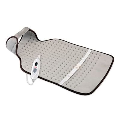Ufesa Flexy Heat NCD Complex, Ergonomische verwarmingskussen, 42x63cm, 100W, Microvezel Ultra-zacht, 3 Temperatuurniveaus, Automatische uitschakeling