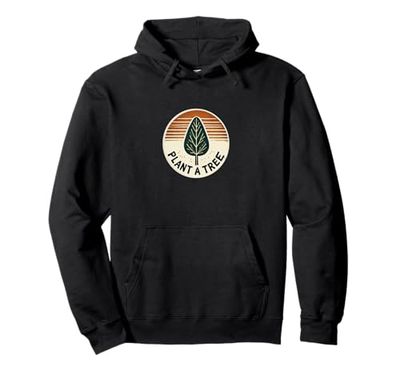 Plant a Tree Art Earth Day nature Lovers Designs Pullover Hoodie