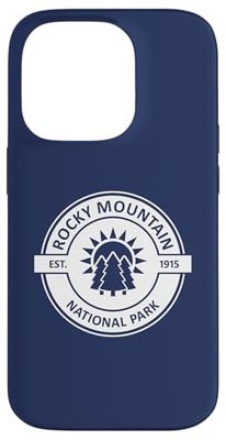 Rocky Mountain National Park Sun Trees Case for iPhone 14 Pro