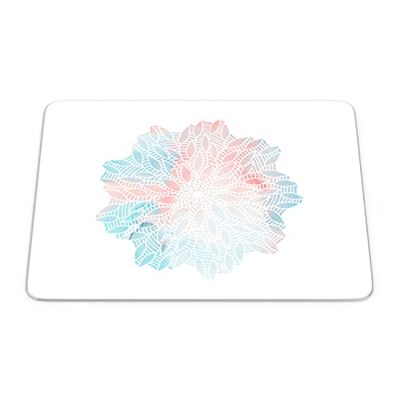 Bonamaison, Rectangle Pop Art Digital Printed Mouse Pad, Non-Slip Base, for Office and Home, Size: 22 x 18 cm