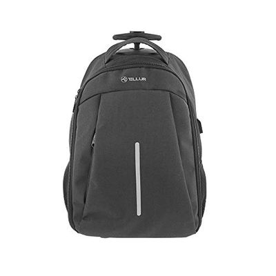 TELLUR Rolly Casual Daypack, 54 cm, 30 liters, Black