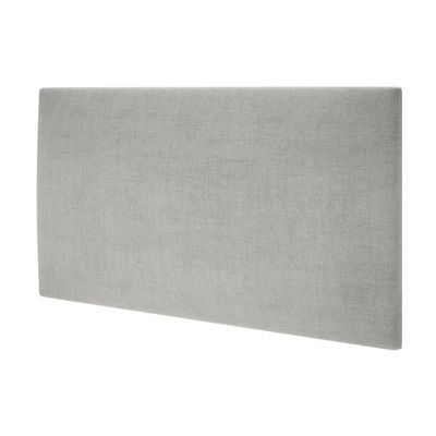 mollis homelike interiors Piatto Imbottito Rettangolare 60 x 30 cm, Schiuma, Argento