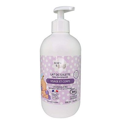 Lait de Toilette pour Bébé 500 ml, Bio certifié Ecocert