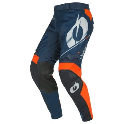 O'NEAL | Motocrossbroek | Moto Enduro | Strak, lichtgewicht ontwerp, ademende mesh voering | Hardwear Haze V.22 Pants | Adult | Blauw Oranje | Maat 30/46