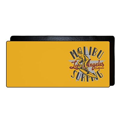 Rechthoekige, digitaal bedrukte stoffen gaming-muismat, antislip onderkant, zwart genaaide rand voor FPS, MOBA, spelletjes XL, afmetingen: 90 x 40 cm