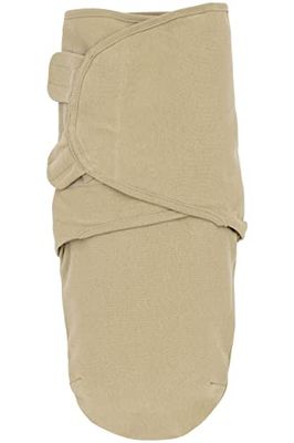 MEYCO Baby Uni Sac de Couchage, équipement pour bébé (Sac de Couchage pour bébé de 0 à 3 Mois, Confort de Couchage Doux, 100% Coton, Respirant, Aide au Sommeil), Sable