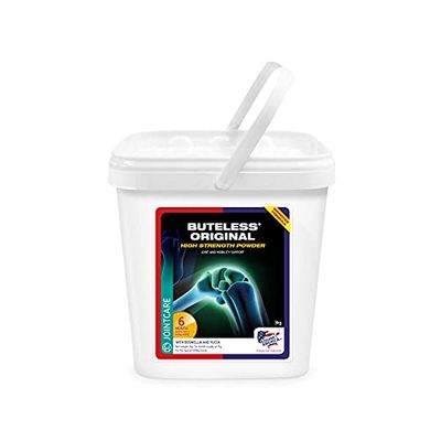 Polvo Original de Alta Resistencia Equine America Buteless | Premium Listo para el Uso del suplemento Horse & Pony | Soporte para articulaciones y Movilidad | 3 kg