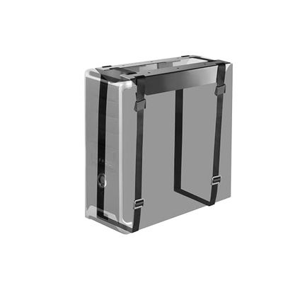 RICOO Soporte Torre PC Montaje de Ordenador bajo Mesa Debajo Escritorio Chasis Computadora sobremesa Desk-Top TRH-11 Ajustable Extensible