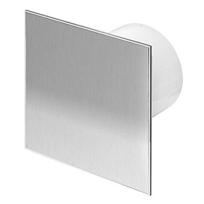 4 inch 100 mm wandontluchtingsventilator, luchtzuiger met roestvrijstalen plaat, standaard uitvoering