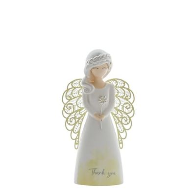 You Are An Angel Thank You Figurine, White