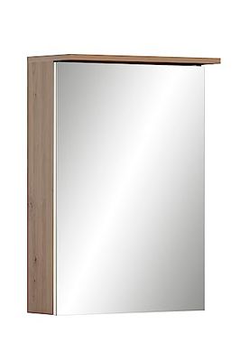 Schildmeyer Jesper Armario con Espejo de Madera procesada, Roble Artisan, 50,4 x 16 x 72,3 cm