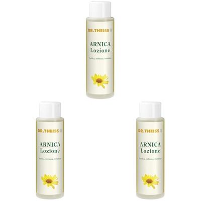 Dr. Theiss Arnica Lozione - Arnica per Cavalli uso Umano 250 ml - Estratto Arnica Montana per il Corpo e per la Pelle di Braccia Gambe e Caviglie, con Olio di Rosmarino, Salvia, Pino Mugo e Mentolo