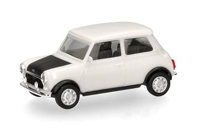 herpa Modellino Mini Mayfair (guida a destra), old english white, scala 1:87, da collezione, Made in Germany, plastica