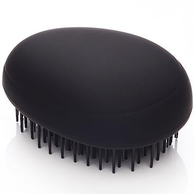 Kent Pebble Travel - Cepillo de pelo, color negro mate, 1 unidad