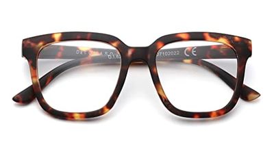 DE TOMASO 526 Occhiali da Lettura, Tartaruga, (+2,50) Unisex