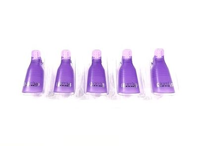 Glam’Up Paris - Pinces de Dépose - Capuchon à Ongle, Pince Vernis Semi Permanent - Clip à Ongles Semi Permanent - Pinces à Ongles pour Retirer le Vernis Gel - Gel Nail Clips - Nail Art Clip - 5 Pièces
