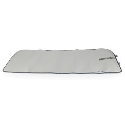 Beldray LA031565TTNFEU7 Garment Steamer Pad – Vertical Overdoor Press Pad, Protects Surfaces from Heat & Moisture, Roll Up Design for Easy Storage, Heat-Reflective Ironing Surface, Titanium
