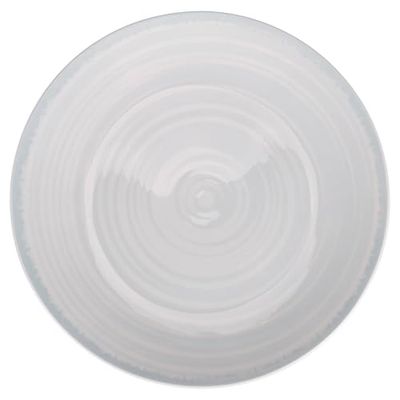 Set med 6 porslinstallrik Ø 27 cm, vattenstuga