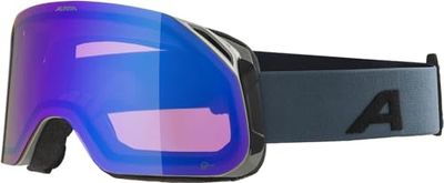 ALPINA Blackcomb Q-LITE Lunettes de ski élégantes pour homme et femme, anti-buée, circulation de l'air efficace, verre miroir, olive mat