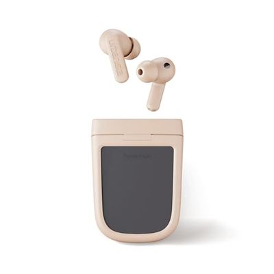 Urbanista Phoenix Solar Powered Hybrid ANC True Wireless Earbuds, nieskończony czas odtwarzania, aktywna redukcja szumów, słuchawki Bluetooth IPX4, wielopunktowe słuchawki douszne i etui z funkcją