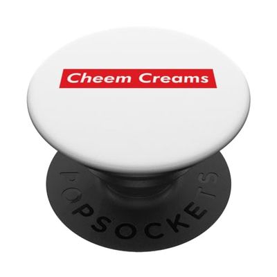 Cheem Creams Errore ortografico Divertente crema di formaggio ortografia sbagliata PopSockets PopGrip Intercambiabile
