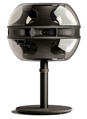 Syng Cell Alpha bezprzewodowy głośnik HiFi (WiFi, Spotify Connect, Apple AirPlay 2, Multiroom, Space App, Triphonic Audio) z uchwytem na stół