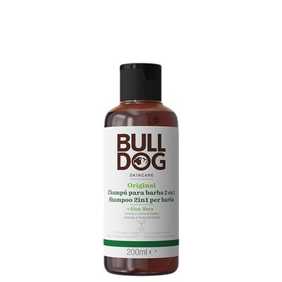 BULLDOG Skincare For Men Champu original e condicionador de barba - branco, 200 ml (embalagem de 1)