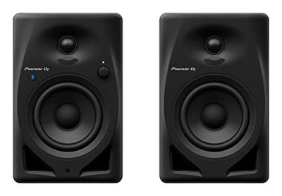 Pioneer DJ ® DM-40D-BT Sistema monitor de escritorio, Negro, Bluetooth, Altavoz de 4''