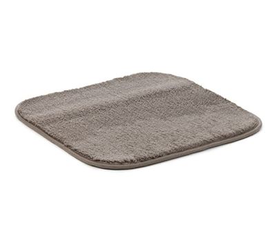 Gözze - Alfombrilla de Baño Premium Antideslizante, RIO, Microfibra, 50 x 45 cm - Marrón Topo