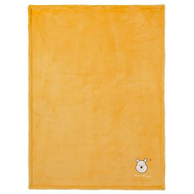 COUVERTURE BI-MATIERE 75X100CM WINNIE RETRO