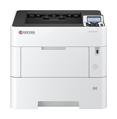 Kyocera Ecosys PA5000x/Plus - Stampante laser nero bianco, unità fronte/retro, 50 ppm, LAN Gigabit con stampa mobile, stampante laser inclusa 3 anni di servizio completo on-site