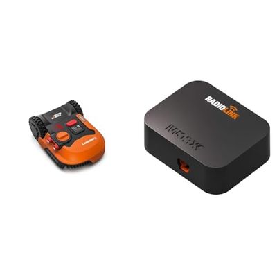 WORX WR167E Landroid rasaerba robotizzato + Landroid Plus - rasaerba galleggiante/700 WiFi + BT/Collegamento radio