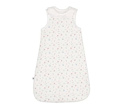 Petit Bateau Sovsäck baby flicka, vit/multico, 0-6 mois