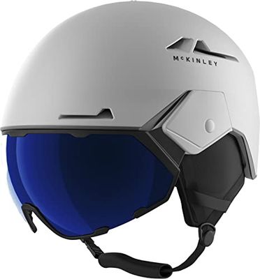 Mckinley Photochromic Casco De Esquí, Hombre, White/Grey, S