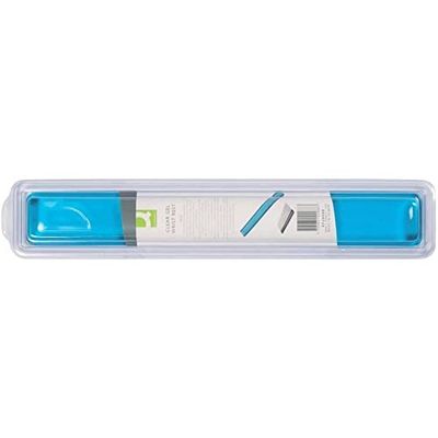Q-CONNECT Clear Gel Polssteun - Blauw