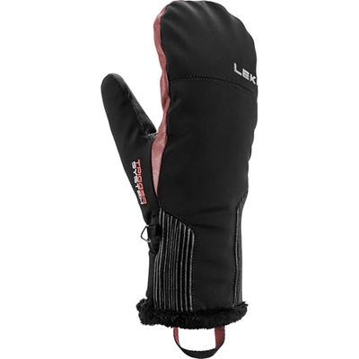 LEKI Vallarta - Guanti 3D da donna, colore: nero/rosa, 7,5