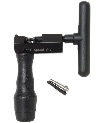 Eleven Smagliacatena 11v. con Doppio Pin di Ricambio, Unisex Adulto, Nero, Unica