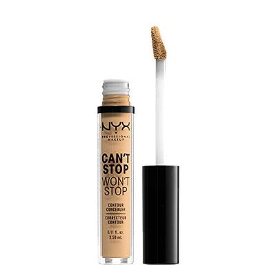 NYX Professional Makeup NYX_728-true_beige Corrector No Comedogénico, Waterproof Y de Larga Duración para Pieles Medio Claras, Tono 8 True Beige