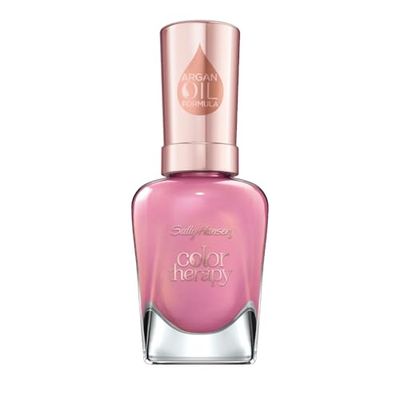 Sally Hansen Colour Therapy Nail Polish with Argan Oil, 14.7 ml, Mauve Mantra