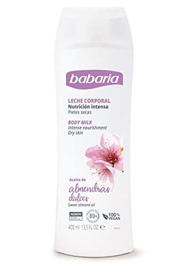 Babaria ? Crema De Cuerpo Hidratante Con Aceite De Almendras - 400 Ml