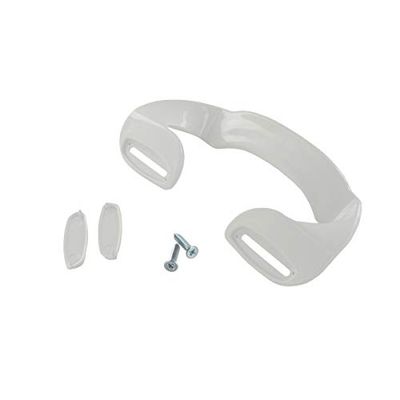 Paxanpax PRF018 Universal White Plastic Fridge Freezer Grab Handle