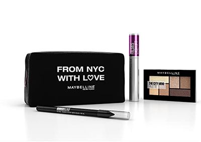 Maybelline New York Astuccio regalo donna Smokey Eye, 3 prodotti iconici