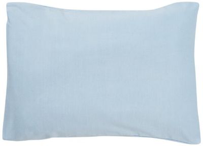 Träumeland T040414 Kussensloop voor babyhoofdkussen Wolk, Lichtblauw