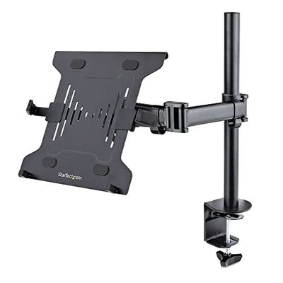 StarTech.com A-LAPTOP-DESK-MOUNT Soporte de escritorio, Negro, 21.7" x 27.9" x 16.5"