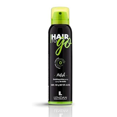 LENDAN - Spray Glitter Capelli - Hair To Go Polish - 210 ml - Spray di finitura - Criniera più brillante - Potenza del colore dei capelli - Lunga durata - Sigilla la cuticola dei capelli