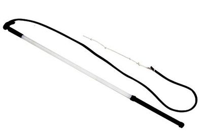 Dingo Gear strzelanie bicz z materiału syntetycznego ze skórzanym zakończeniem do treningu psów S02633