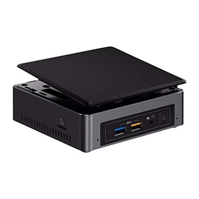 Intel BOXNUC7I3BNK Next Unit of Computing Kit Home Edition Core i5 7260U 2.2 GHz/8 GB/256 GB Mini PC - Black