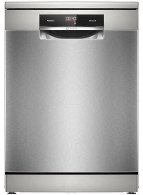 Bosch - Lavavajillas libre instalación, 60 cm. de ancho, Serie 8, Home Connect, PerfectDry, AquaStop, Acero, SMS8TCI04E