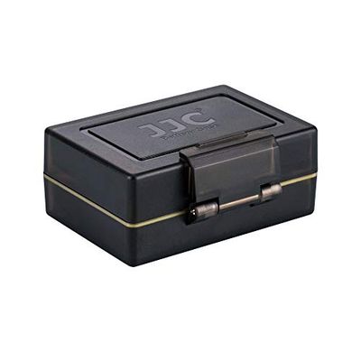 JJC BC-un2 Hard Case for DSLR Camera Battery and Memory Card (Hard Case)